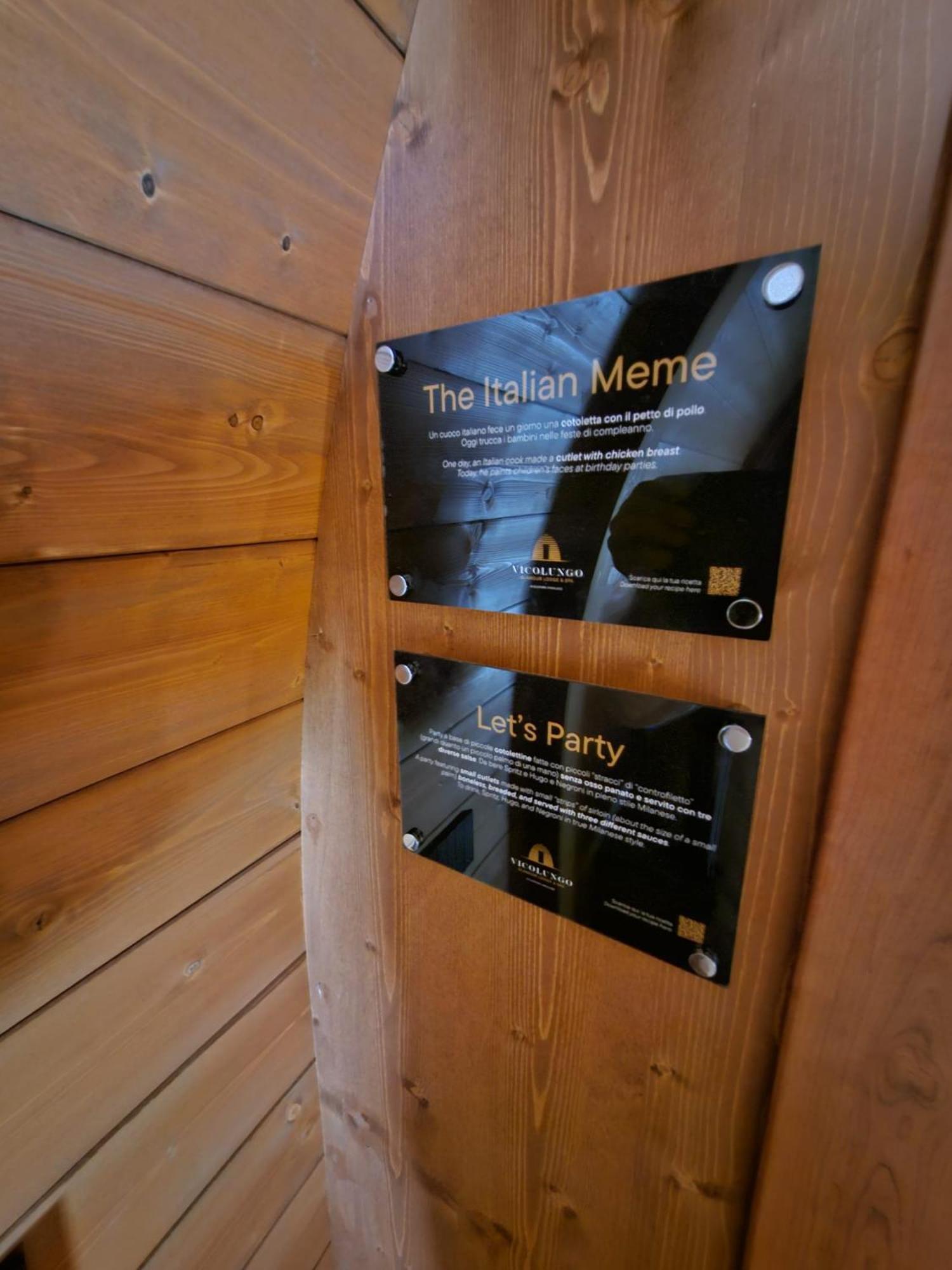 Vicolungo Glamour Lodge & Spa - Free Spa Hot Tub E Sauna Exteriör bild
