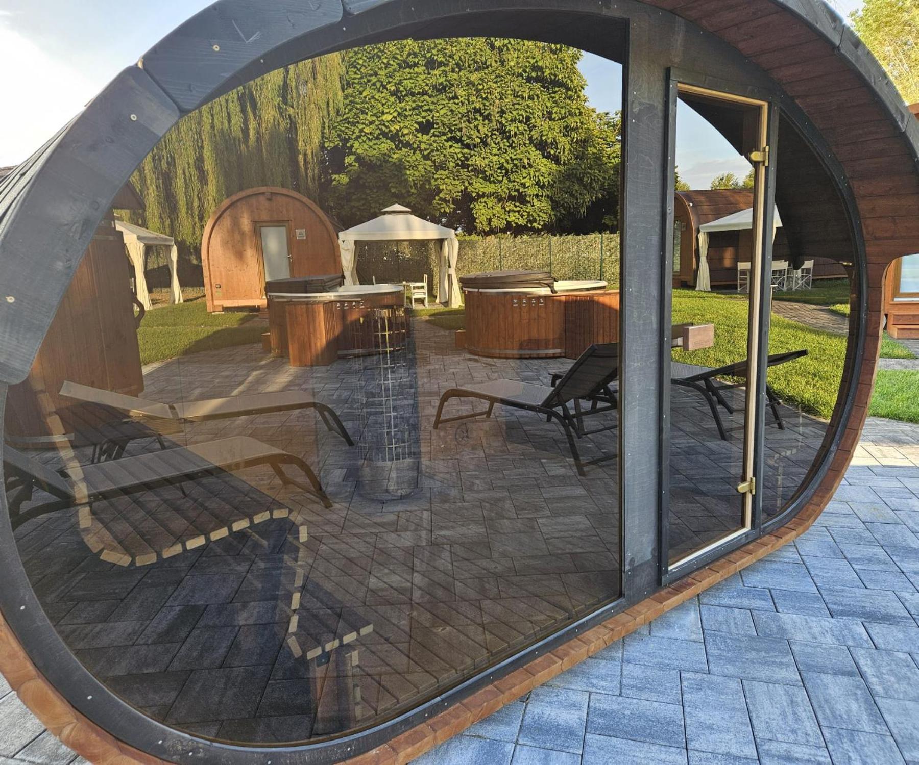 Vicolungo Glamour Lodge & Spa - Free Spa Hot Tub E Sauna Exteriör bild